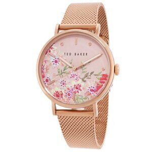 FX03922B NWT Ted Baker Fashion Ladies Quartz Steel Authentic Watch
